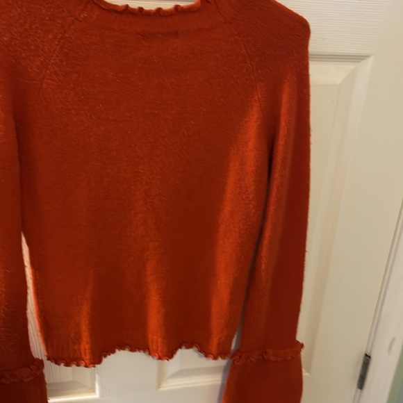 Link small  best for petite burnt orange sweater - Picture 6 of 8